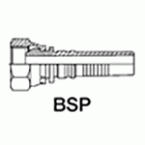 Interlock BSPP Female (O-ring) - 60° Cone - Thrust-wire Nut