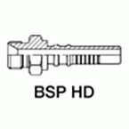 BSP parallèle 60° mâle HD