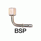 Slangkoppeling haaks vrouw BSP
