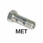 Vite presa metrica doppia per banjo