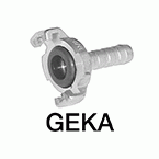 Geka avec embout pour flexible (30 bars)