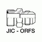 SAE ORFS Male - JIC 74° Male