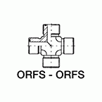 Czwórnik męski ORFS – uszczelnienie oring