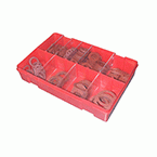 Assortiment fiberringen