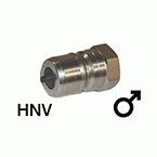HNV (ISO B) - rosca hembra (parte macho)