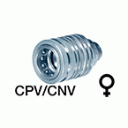 CPV/CNV - rosca macho (parte hembra)