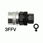 Gniazdo hydrauliczne 3FFV - gwint żeński (część żeńska)