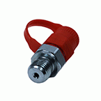 Priză de presiune metrică cu capac din plastic