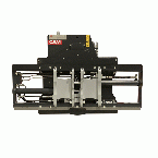 Rotating fork positioner