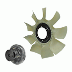 Palas de ventilador y embrague viscoso