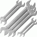 Double open end spanner sets MM
