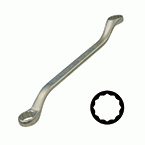 Spanners - Double Ended Ring - 45° Angle
