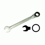 Ratchet spanners wrenches - flat MM