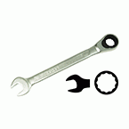 Ratchet spanners - flat SAE