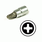 1/4''  sockets with bits male - Philips