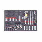 Socket sets - accessories 1/4 & 1/2