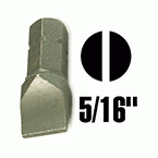 5/16'' Bits - Flat