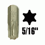 Embouts 5/16'' - Torx