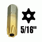 Embouts 5/16'' - Torx Damper