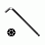 Clés hexagonales à boule métriques