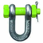 D-Shackle With Safety Pin