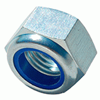 UNC Hexagon Self-Locking Nuts With Plastic Ring