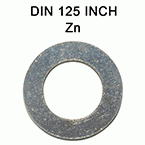 Washers DIN125 - Inches