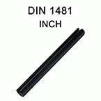 Kołki sprężyste DIN1481 - calowe