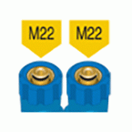 Furtunuri flexibile confecţionate -  racord manual M22-M22