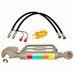 Hydraulischer Oberlenker mit Kugelende und Fanghaken