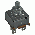 Potentiometer en draaischakelaar