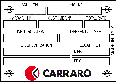 carraro label